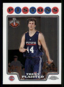 2008-09 Topps Chrome #217 Trent Plaisted RC - Picture 1 of 2
