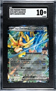 Pokémon Black Star 2025 Promo #193 Hop's Zacian ex - SGC 10 gemas como nuevo/prístino - Imagen 1 de 2