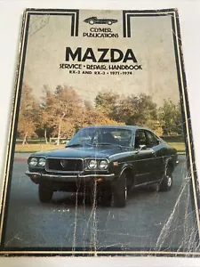 Clymer Mazda RX-2 and RX-3 Repair Manual 1971-1974 - Bild 1 von 2