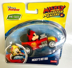 Fisher-Price Disney Mickey and the Roadster Racers Mickey's Hot Rod Die-cast Car - Picture 1 of 3