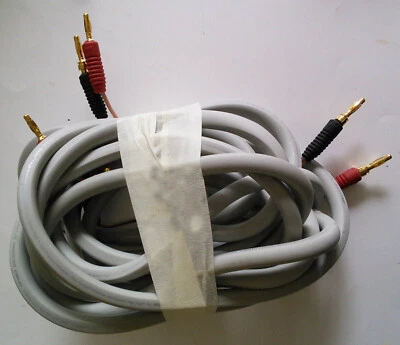 Cable de altavoz Monster serie M MCX-Is único de dos cables - 14 pies 1/2" Foto 1 de 3