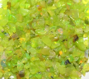 100 PCS Lot AAA Quality Natural Ethiopian Opal Rough Loose Gemstone - Picture 1 of 1