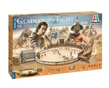 Gladiators Fight Ludus Gladiatorius With Arena Kit ITALERI 1:72 IT6196