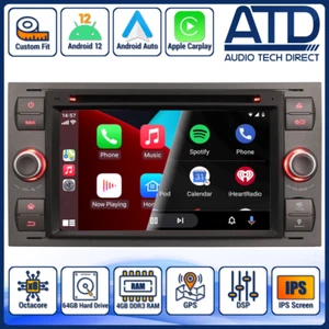 Android Auto Radio Für Ford Transit Mk7 Carplay BT Navi GPS DAB 7 " Kopf Einheit - Bild 1 von 12