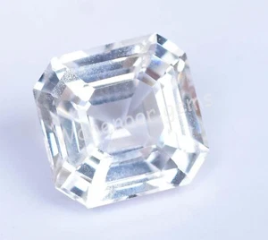 8.40 Ct Natural White Colorless Goshenite Emerald Flawless Certified Gemstone - Picture 1 of 7