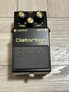 Boss DS-1 4A Distortion 40th Anniversary Guitar Pedal used Japan F/S - Picture 1 of 1