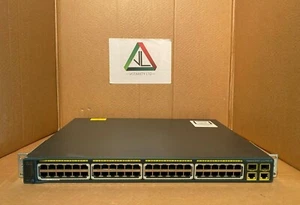 Cisco 2960-48PST-L with IOS 15 Cisco Catalyst WS-C2960-48PST-L (Inc VAT) - Picture 1 of 11
