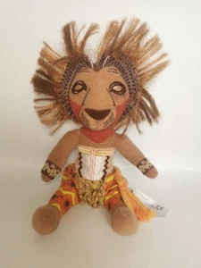 Disney The Lion King The Broadway Musical Simba Lion Soft Plush Toy Approx 25cm - Picture 1 of 12