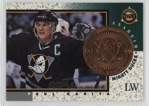 1997-98 Pinnacle Mint Collection Paul Kariya #2 HOF