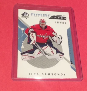 2018-19 SP AUTHENTIC FUTURE WATCH ILYA SAMSONOV /999 - Picture 1 of 2