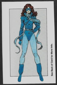 1991 RPG X-Men's Shadowcat Marvel Super Heroes Abilities Trade Card VG/EX - Bild 1 von 2