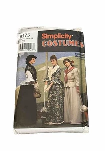 Costume edoardiano teatro Mary Poppin modello cucito Simplicity 8375 vestito trambusto - Foto 1 di 2