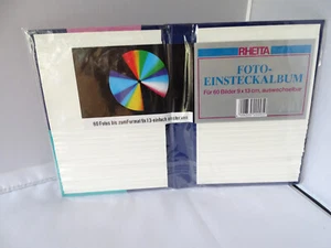 Fotoalbum Eisteckalbum für 60 Fotos in 9 x 13 cm Flipalbum grau - Bild 1 von 2