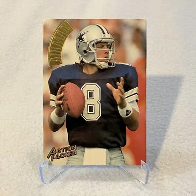 Troy Aikman - 1994 Action Packed #20 - Dallas Cowboys - HOF er NFL - Image 1 of 4