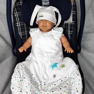 Sterntaler Neugeborenes, Baby Schlafsack für Jungen, 4-Jahreszeiten, Gr. 50/56 - Bild 1 von 5