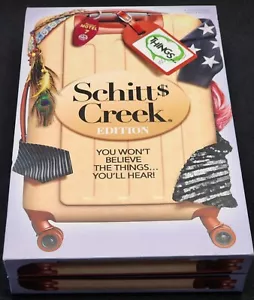 PLAYMONSTER THINGS... SCHITT'S CREEK EDITION PARTY GAME AGES 14+ NEW OTHER. - Picture 1 of 12