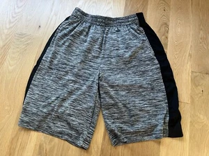 Xersion Basketball Shorts Black Gray Athletic Gym Play Boys L 14/16 Reg - Picture 1 of 9