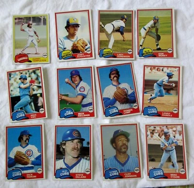 1981 TOPPS BASEBALL Card #301+ PICK CHOOSE Buy 2orMore 💥Save55% FLATE RATE SHIP - Image 1 of 4