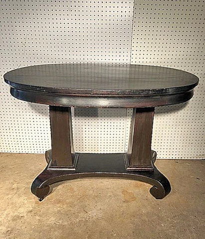 Oval Library Table Cover