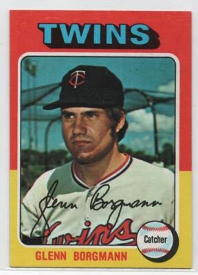 1975 Topps Mini #127 Glenn Borgmann NRMNT OR BETTER - Image 1 of 2
