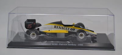 DIE CAST 1/24 " RENAULT RE60 - PATRICK TAMBAY - 1985 " AUTO DA CORSA - Immagine 1 di 3