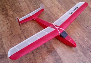 Frosch Zaunkönig - Vintage Balsa Modellgleiter ~ Laser Cut Balsa Wing RIB & Teile SET - Bild 1 von 7