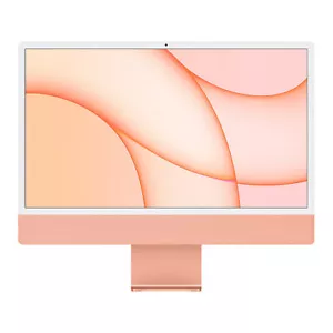 Apple iMac 24" M1 16GB 1TB SSD 8‑Core CPU 8‑Core GPU 4.5K Retina - Orange - Picture 1 of 5