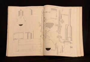 1864-8 8Vols Walker Brown Lightbody Davis Working Drawings & Designs 1st Edition - Picture 1 of 12