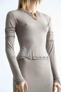 NEW NICOLAS & MARK FUNKY COZY JERSEY TOP SWEATER NM013 - Picture 1 of 1