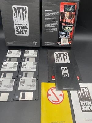 Beneath A Steel Sky - PC/IBM 3,5'' Floppy - BIG BOX- OVP / Boxed / CIB - Bild 1 von 4
