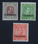 CKStamps: Iceland Stamps Collection Scott#O69-O71 Mint NH/H OG