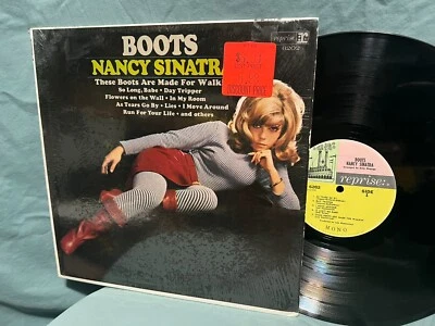 Nancy Sinatra  "Boots"    in SHRINK     MONO      1966     Reprise Label Foto 1 de 4