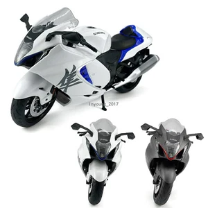 1:9 Scale Suzuki Hayabusa Motorcycle Model Diecast Boys Toys for Kids Gifts - Picture 1 of 18