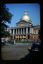 Boston, Massachusetts, Cars & State House 1950's, Original Slide aa 1-21b