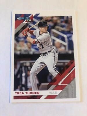 Trea Turner 2019 Panini Donruss #141 Phillies - Image 1 of 2