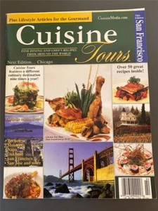 Cuisine Tours Magazine Vol 1 Issue 2 - San Francisco Recipes Cooking Cookbook - Picture 1 of 1