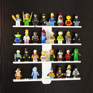 Acryl Wandhalterung Display für LEGO Minifiguren - Bild 1 von 29