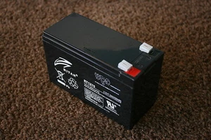 New - RITAR RT1275 - 12v 7.5AH TOP QUALITY lead acid Battery - 12 Month RTB wty - Afbeelding 1 van 1
