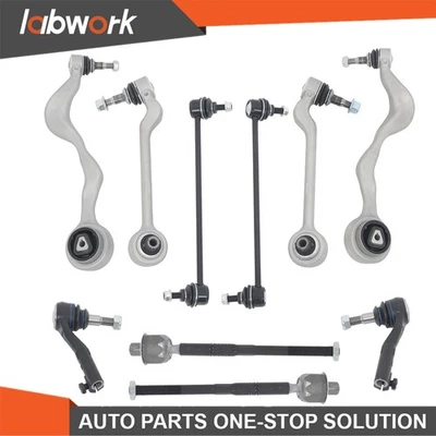 Labwork Front Control Arm Ball Joint Sway Bar Link Tie Rods For BMW 128i 2008-13 - Image 1 of 4