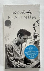 ELVIS PRESLEY "PLATINUM" 4 x CD SET /RCA 07863 67469 2 (1997) "STILL SEALED"  - Picture 1 of 3