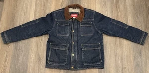 Vintage Wrangler Denim Jean Jacket Men's Medium Urban Cowboy Western Wear - Picture 1 of 6
