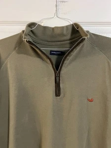 SOUTHERN MARSH MENS 1/4 ZIP LONG SLEEVE PULLOVER LARGE - Picture 1 of 2