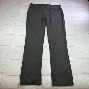 Prana Hose Herren 36x34 grau Slim Fit Freizeit gerades Bein Reise Camp 5 Pocket  - Bild 1 von 11