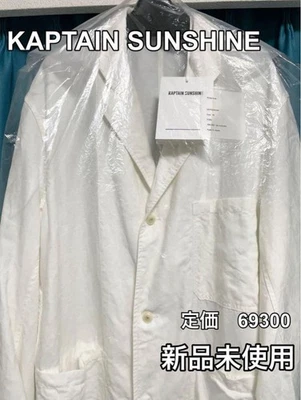 KAPTAIN SUNSHINE Atelier Linen Coat Ecru 38 Japan New JAPAN - Image 1 of 4
