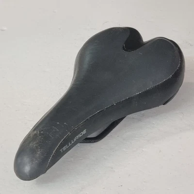 Specialized Telluride Body Geometry Sattel Sitz schwarz rot grau Retro Fahrrad MTB - Bild 1 von 4