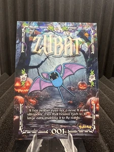 Zubat #1 - Holo Hielo agrietado - Cartas de truco o trato de prisma - Pokémon - Imagen 1 de 2