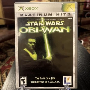 Star Wars Obi-Wan game for Xbox w/ case READ FREE SHIPPING! - Picture 1 of 2