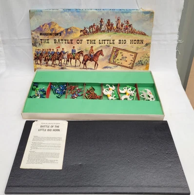 Vintage Board Game The Battle Of The Little Big Horn By Waddington's - Image 1 of 4
