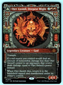 Ojer Axonil, Deepest Might (Vetrina) M Le caverne perdute di Ixalan # 317 NM Norm - Foto 1 di 2