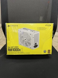 CORSAIR RMx Shift White Series,RM1000x Shift White,Power Supply new sealed - Afbeelding 1 van 2
